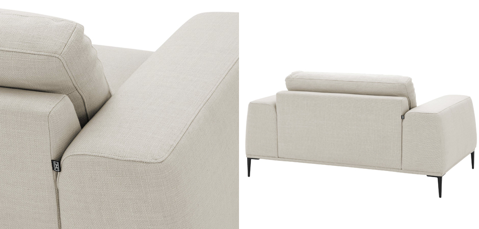 Кресло Eichholtz Loveseat Montado natural Кресло Eichholtz Loveseat Montado natural - Loft-Concept во Владивостоке