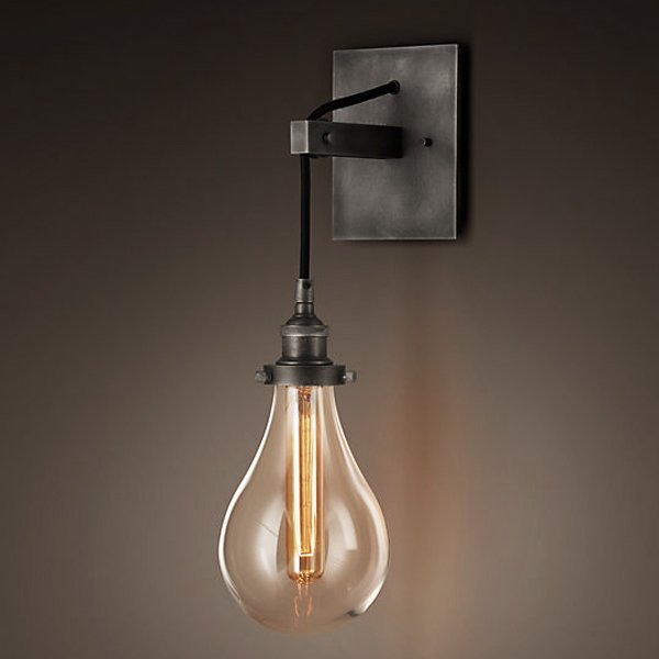 Бра Teardrop Glass Filament Sconce Бра Teardrop Glass Filament Sconce во Владивостоке | Loft Concept