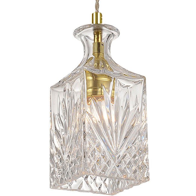 Подвесной светильник lee broom DECANTERLIGHT pendant I Золотой Прозрачное Стекло Подвесной светильник lee broom DECANTERLIGHT pendant I Золотой Прозрачное Стекло во Владивостоке | Loft Concept