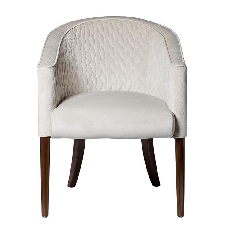 Кресло Valensia Armchair Белый Коричневый Кресло Valensia Armchair Белый Коричневый во Владивостоке | Loft Concept
