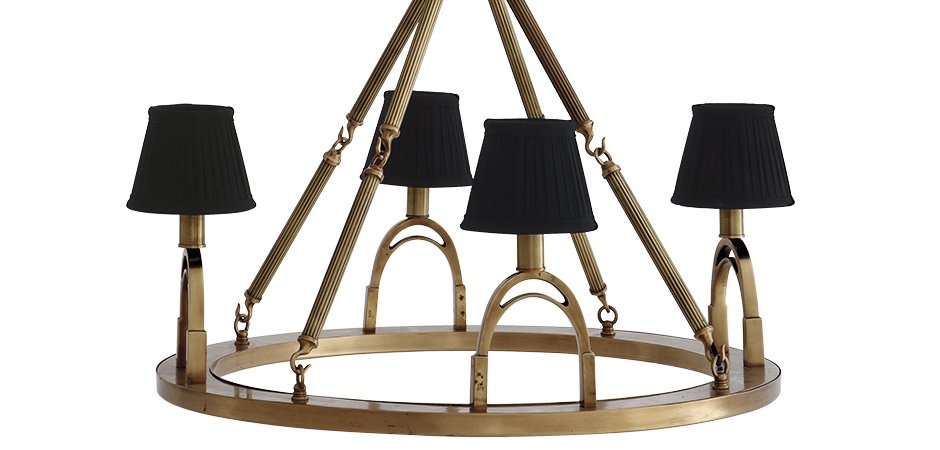 Люстра Eichholtz Chandelier Jigger Brass - Loft-Concept во Владивостоке