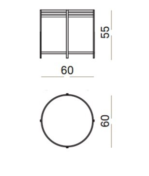 Столик Ula Small table ULA004 Столик Ula Small table ULA004 во Владивостоке