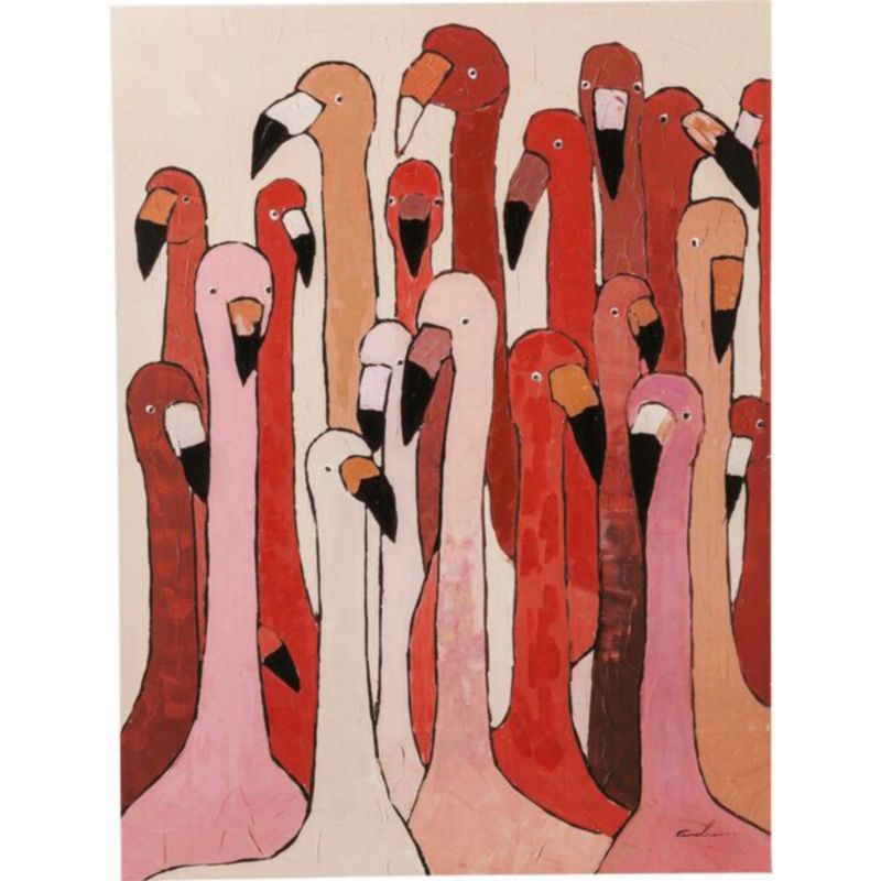 Постер A flock of Flamingos Розовый во Владивостоке | Loft Concept 