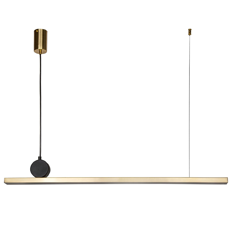 Светодиодная люстра DRAWING LINES Gold Белый Черный Золотой Светодиодная люстра DRAWING LINES Gold Белый Черный Золотой во Владивостоке | Loft Concept