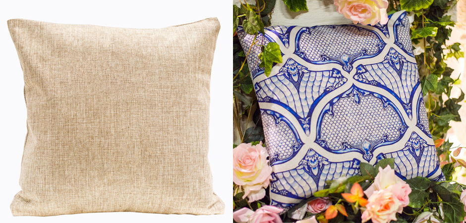 Декоративная подушка Blue Spades Pillow Декоративная подушка Blue Spades Pillow - Loft-Concept во Владивостоке