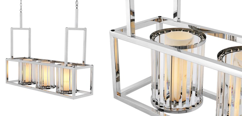 Люстра Chandelier Carducci Stainless Steel Люстра Chandelier Carducci Stainless Steel - Loft-Concept во Владивостоке
