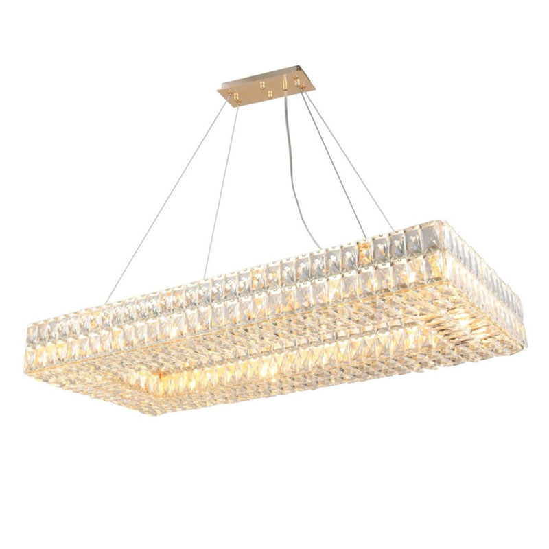 Люстра Crystal Regena Gold Rectangle Chandelier 100 Прозрачный Золотой Люстра Crystal Regena Gold Rectangle Chandelier 100 Прозрачный Золотой во Владивостоке | Loft Concept