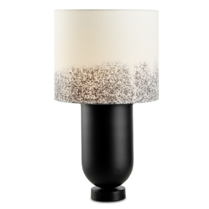Настольная лампа Adeline Black Table Lamp Черный Белый Настольная лампа Adeline Black Table Lamp Черный Белый во Владивостоке | Loft Concept