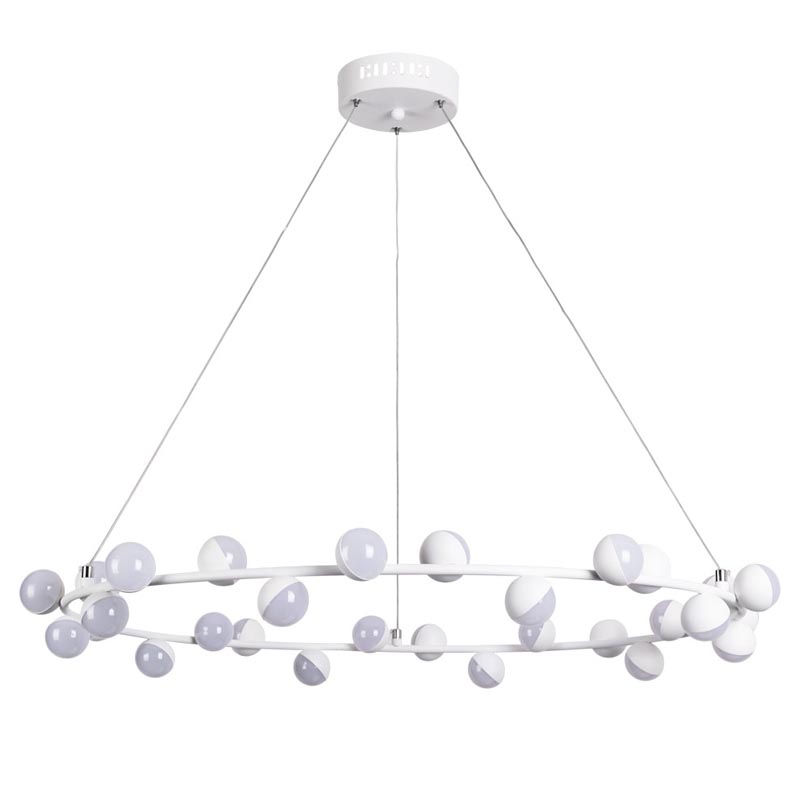Люстра Vilelme Chandelier white 80 Белый Люстра Vilelme Chandelier white 80 Белый во Владивостоке | Loft Concept