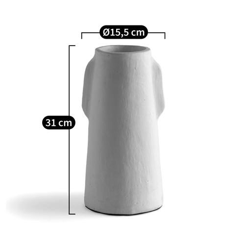 Ваза Serené Ceramic Vase Белая Ваза Serené Ceramic Vase Белая во Владивостоке