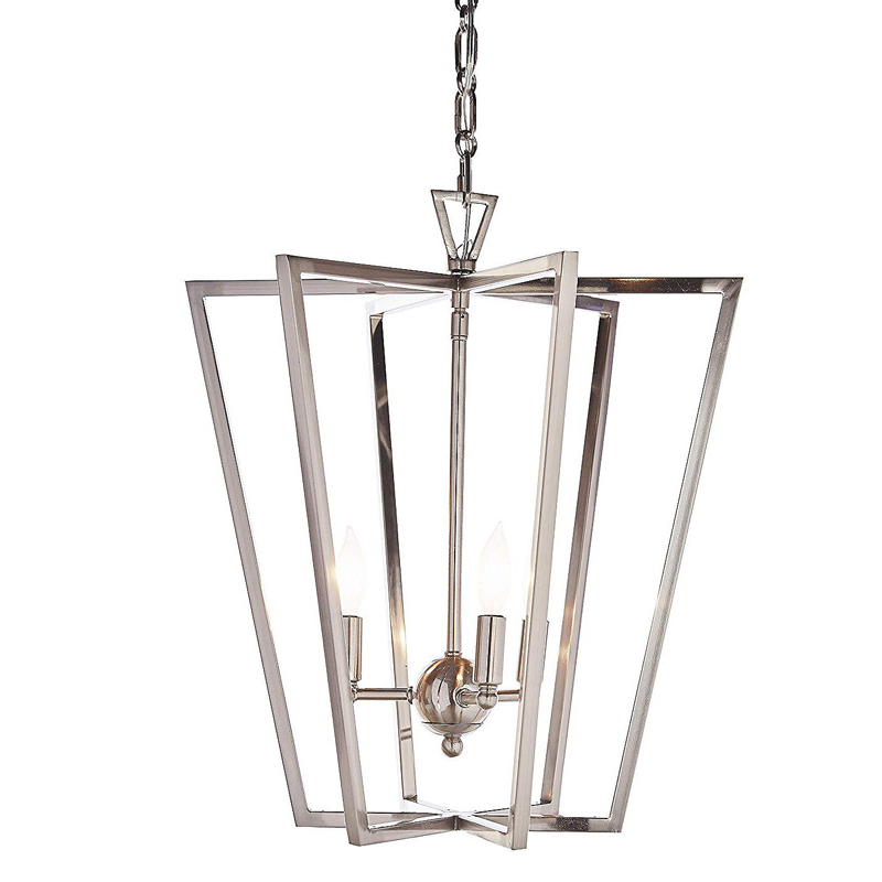 Люстра Fabiole Chrome Cage Chandelier Хром Люстра Fabiole Chrome Cage Chandelier Хром во Владивостоке | Loft Concept