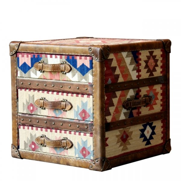 Сундук Kilim Cube Chest Мульти Сундук Kilim Cube Chest Мульти во Владивостоке | Loft Concept