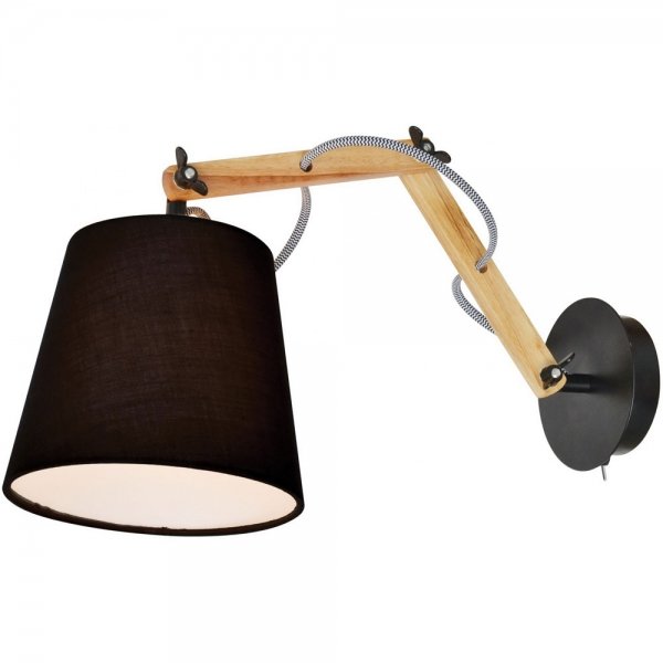 Бра Woodland Wall Black Черный Бра Woodland Wall Black Черный во Владивостоке | Loft Concept