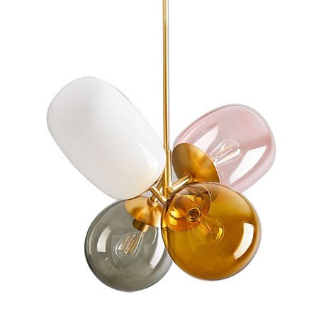 Люстра Candies Modern Balloon Glass Chandelier Золотой Мульти Люстра Candies Modern Balloon Glass Chandelier Золотой Мульти во Владивостоке | Loft Concept