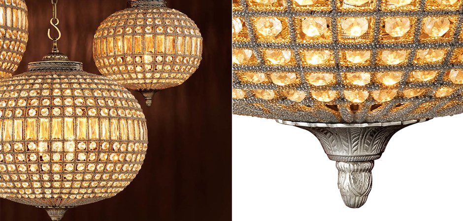 Люстра Chandelier Kasbah Oval M Nickel Люстра Chandelier Kasbah Oval M Nickel - Loft-Concept во Владивостоке