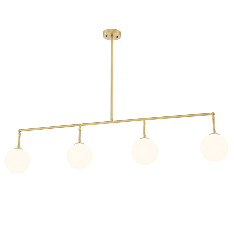 Люстра Eichholtz Chandelier Tara Белый Латунь во Владивостоке | Loft Concept 