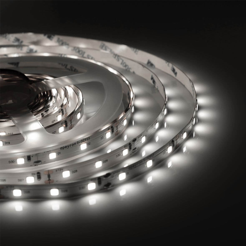 Светодиодная влагозащищенная лента 4,8W/m 60Led/m 3528SMD дневной белый Белый Светодиодная влагозащищенная лента 4,8W/m 60Led/m 3528SMD дневной белый Белый во Владивостоке | Loft Concept