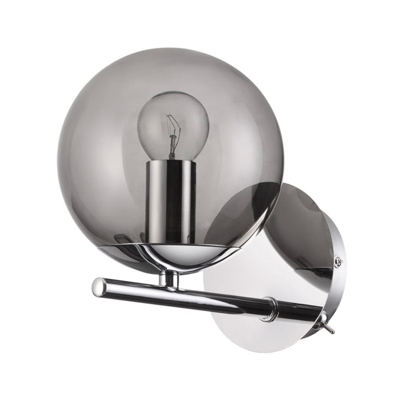 Бра Bolle Hanging Lamp Gray Хром Серый во Владивостоке | Loft Concept 
