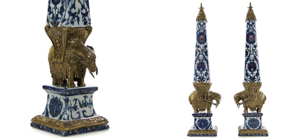 Статуэтка Painted Obelisk Elephant Статуэтка Painted Obelisk Elephant - Loft-Concept во Владивостоке