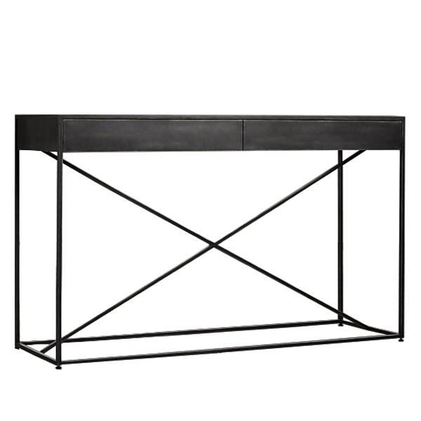 Консоль Loft Industrial Gramercy Console Черный Консоль Loft Industrial Gramercy Console Черный во Владивостоке | Loft Concept