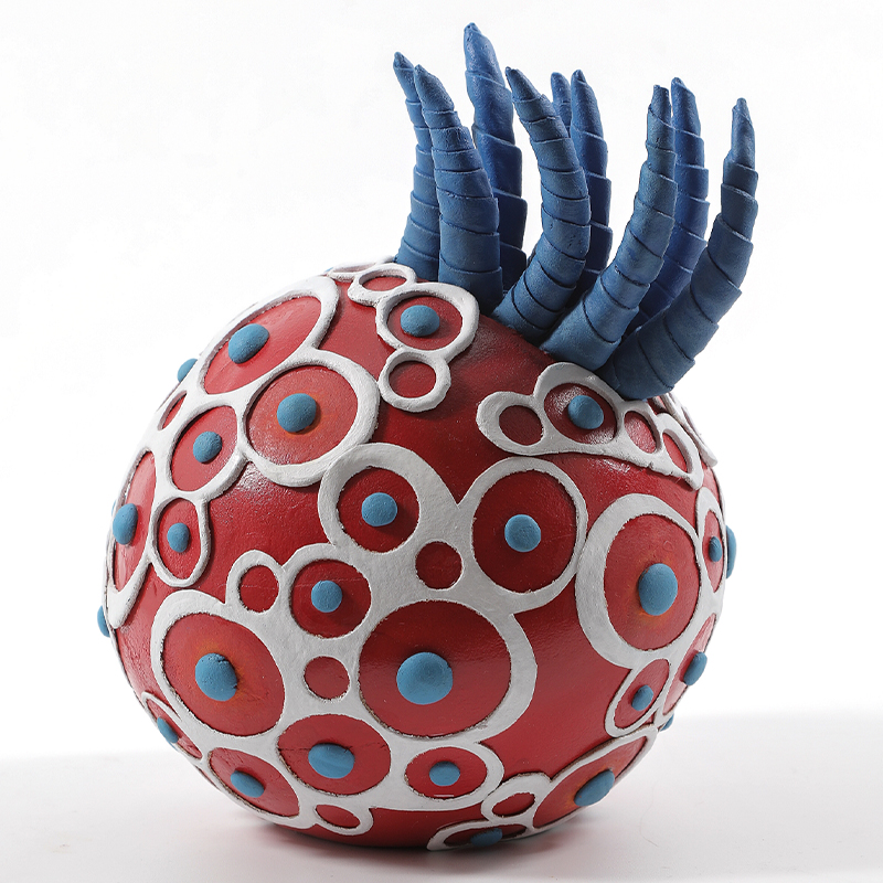 Статуэтка тропический фрукт Tropical Fruit Red Blue Reef Красный Синий Белый Мульти во Владивостоке | Loft Concept 