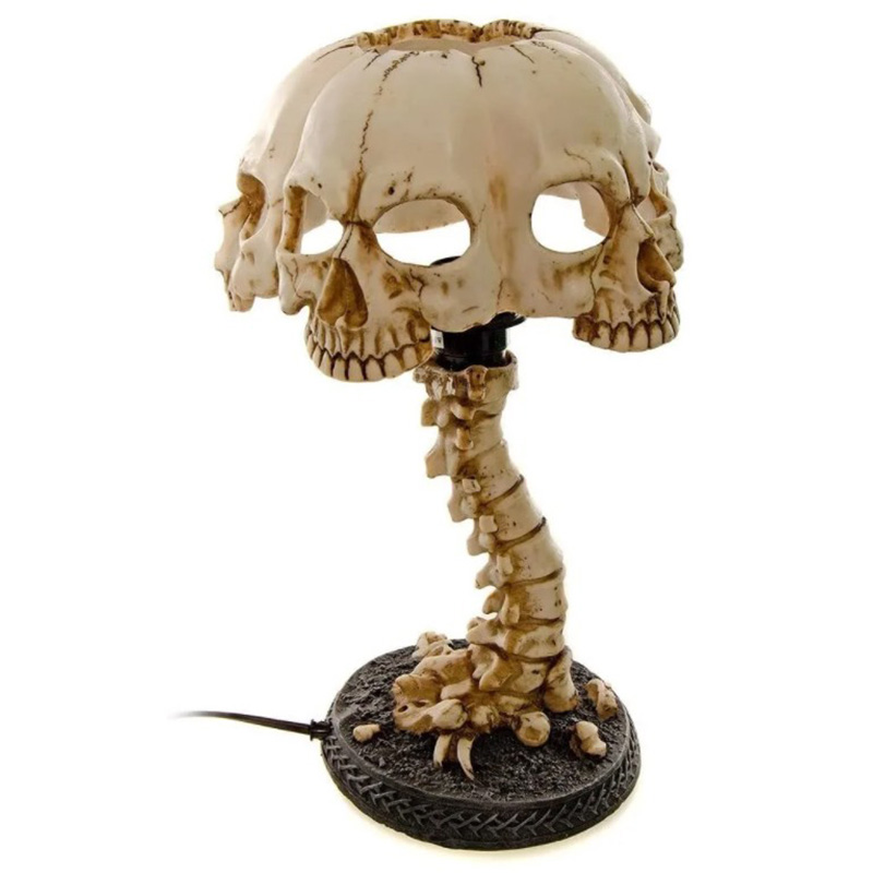 Настольная лампа Skull Бежевый Настольная лампа Skull Бежевый во Владивостоке | Loft Concept