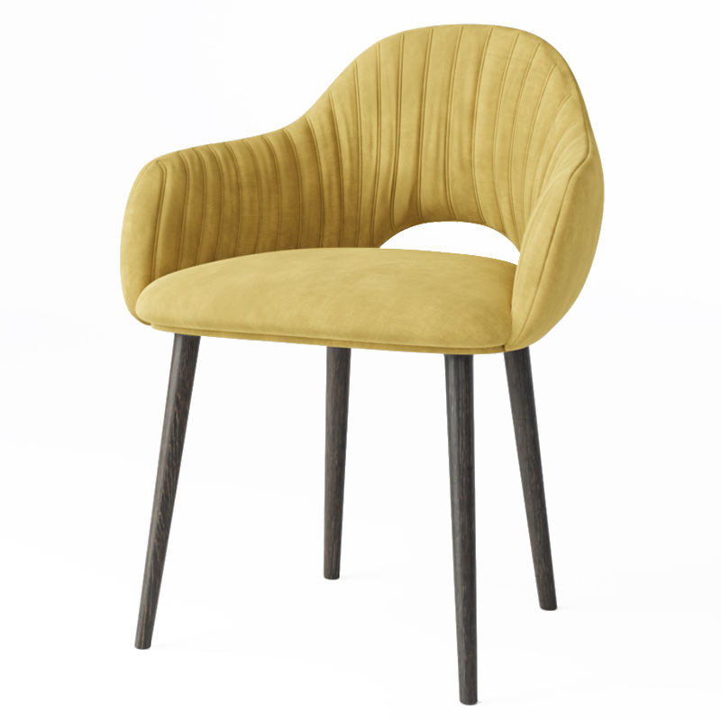Стул California Yellow Желтый Коричневый Стул California Yellow Желтый Коричневый во Владивостоке | Loft Concept