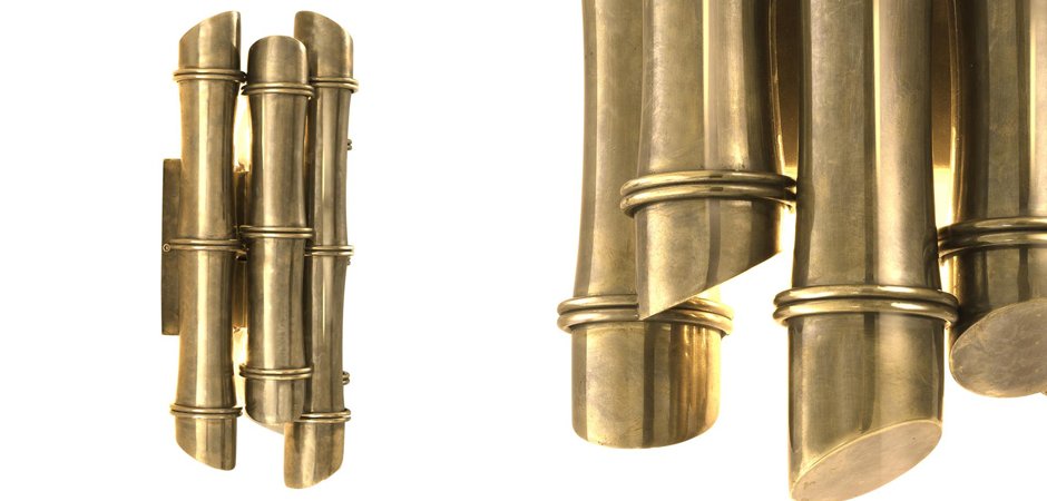 Бра Wall Lamp Damian Brass Бра Wall Lamp Damian Brass - Loft-Concept во Владивостоке