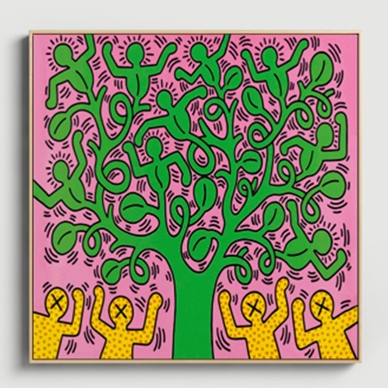 Постер Keith Haring 3 Мульти Постер Keith Haring 3 Мульти во Владивостоке | Loft Concept