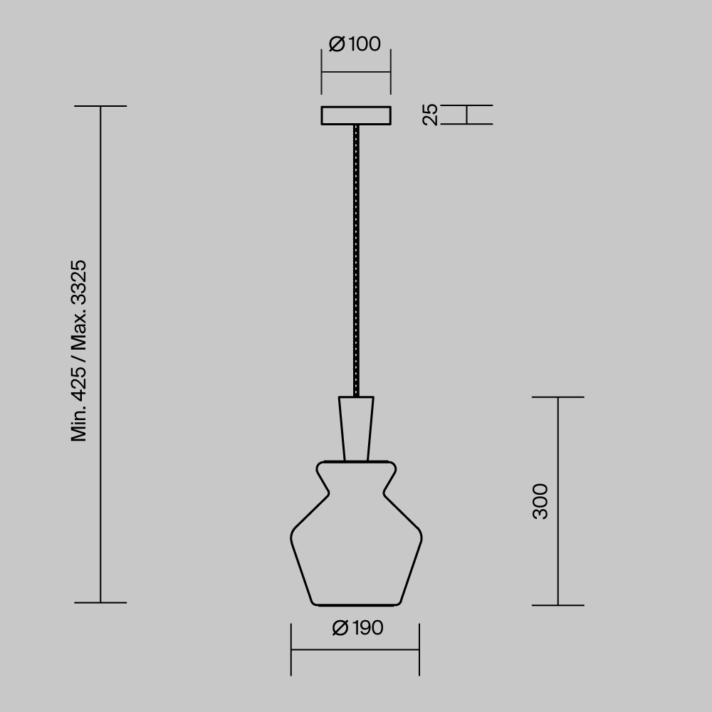Подвесной светильник ToysВ GU10 во Владивостоке