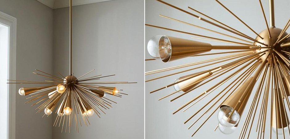 Люстра Luxury Copper Metal Thorn Pendant Lights Люстра Luxury Copper Metal Thorn Pendant Lights - Loft-Concept во Владивостоке