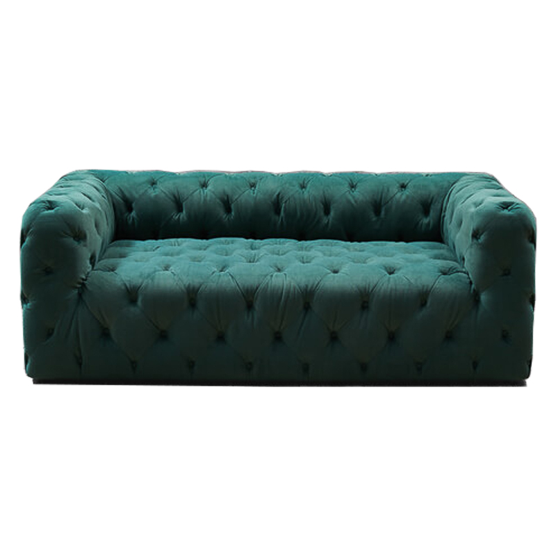 Диван Soho tufted green velor Изумрудный Диван Soho tufted green velor Изумрудный во Владивостоке | Loft Concept