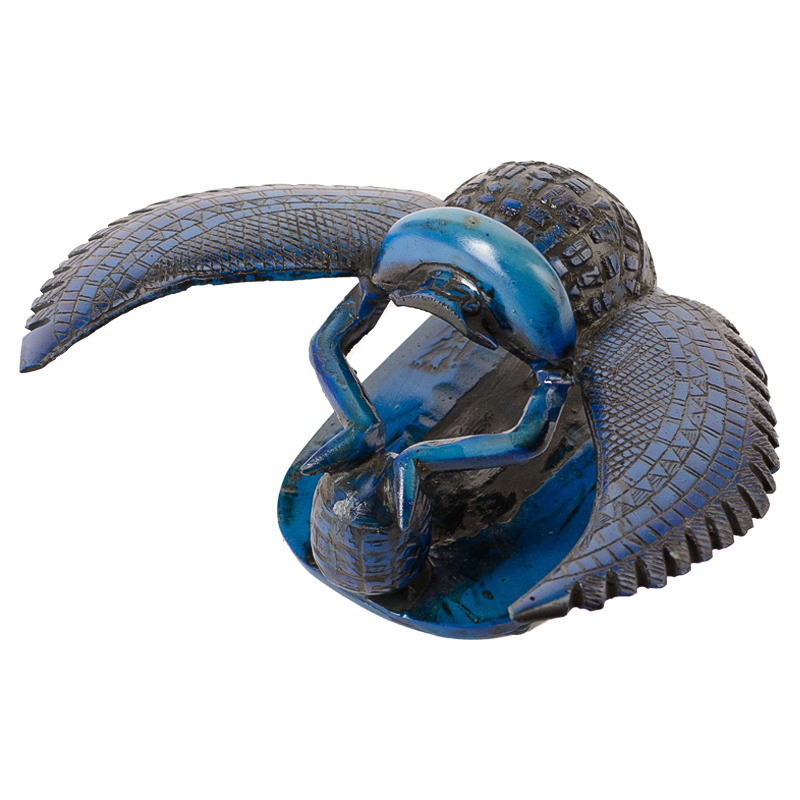 Статуэтка Скарабей Scarab Beetle with Wings blue Лазурь Синий Статуэтка Скарабей Scarab Beetle with Wings blue Лазурь Синий во Владивостоке | Loft Concept