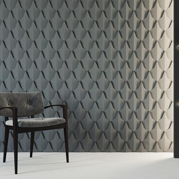 Гипсовая 3D Панель DRAGON SCALE - C Гипсовая 3D Панель DRAGON SCALE - C во Владивостоке | Loft Concept