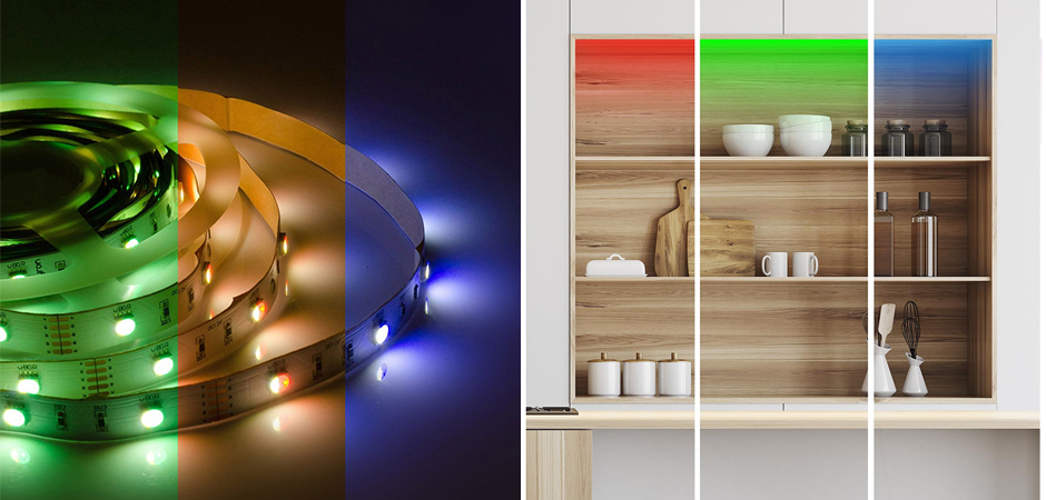 Светодиодная лента 7,2W/m 30Led/m 5050SMD разноцветная Светодиодная лента 7,2W/m 30Led/m 5050SMD разноцветная - Loft-Concept во Владивостоке