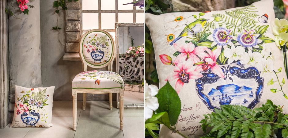 Декоративная подушка Exotic Bouquet Pillow Декоративная подушка Exotic Bouquet Pillow - Loft-Concept во Владивостоке