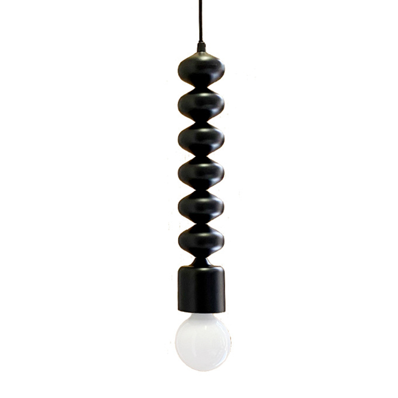 Подвесной светильник металлический черный Spherical Beads Black Черный Подвесной светильник металлический черный Spherical Beads Black Черный во Владивостоке | Loft Concept