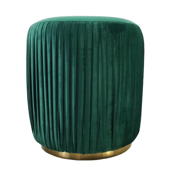 Пуф Emerald Corrugation Изумрудный Глянцевое золото Пуф Emerald Corrugation Изумрудный Глянцевое золото во Владивостоке | Loft Concept