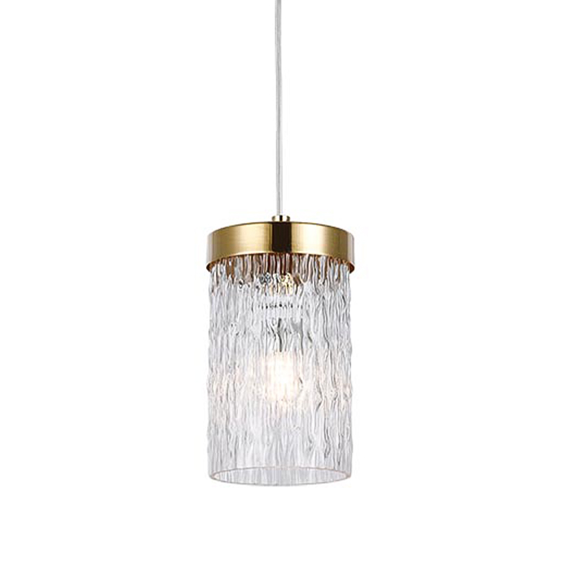 Подвесной светильник Estebe Gold Glass Hanging Lamp Золотой Прозрачный Подвесной светильник Estebe Gold Glass Hanging Lamp Золотой Прозрачный во Владивостоке | Loft Concept