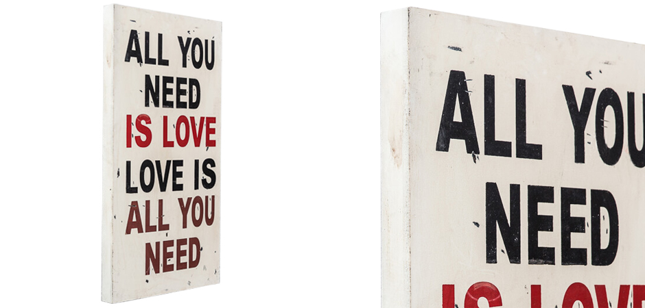 Постер All you need is love Постер All you need is love - Loft-Concept во Владивостоке