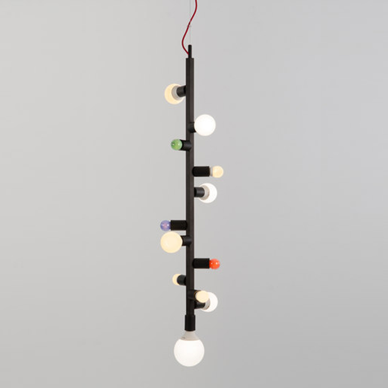 Люстра Almerich Party hanging lamp 2 Черный Мульти Люстра Almerich Party hanging lamp 2 Черный Мульти во Владивостоке | Loft Concept