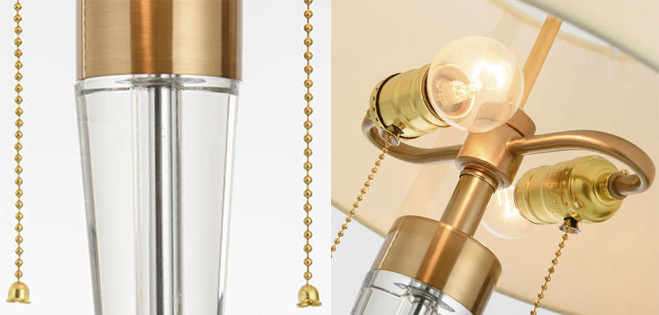Настольная лампа Transparent Atlant Table lamp Настольная лампа Transparent Atlant Table lamp - Loft-Concept во Владивостоке