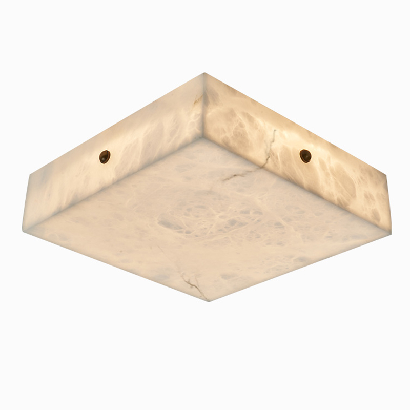 Накладной Потолочный светильник из натурального мрамора Marble cube Накладной Потолочный светильник из натурального мрамора Marble cube во Владивостоке | Loft Concept