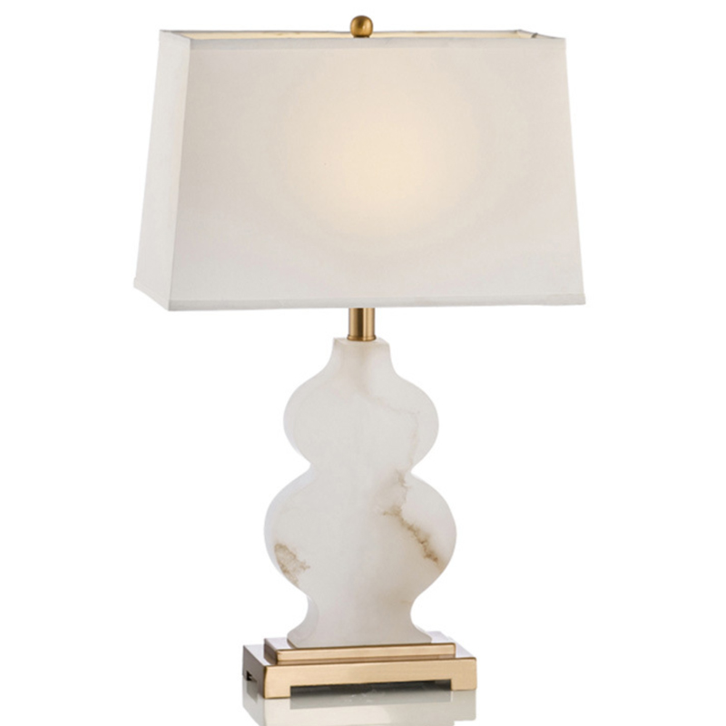 Настольная лампа Nieves White Латунь ivory ( слоновая кость ) Настольная лампа Nieves White Латунь ivory ( слоновая кость ) во Владивостоке | Loft Concept