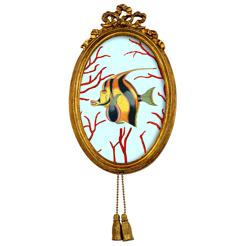 Постер Seashell Still Life с кисточками 4 Мульти Золотой Постер Seashell Still Life с кисточками 4 Мульти Золотой во Владивостоке | Loft Concept