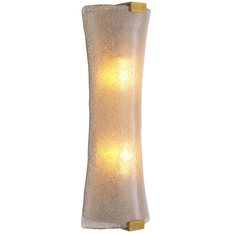 Бра Eichholtz Wall Lamp Bern Латунь Прозрачный Стекло Смок Бра Eichholtz Wall Lamp Bern Латунь Прозрачный Стекло Смок во Владивостоке | Loft Concept