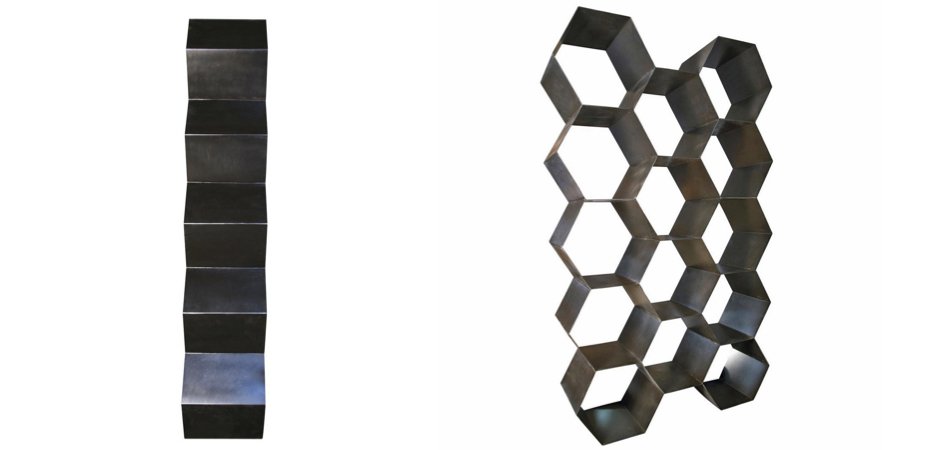 Стеллаж Industrial Loft Metal Honeycomb Стеллаж Industrial Loft Metal Honeycomb - Loft-Concept во Владивостоке