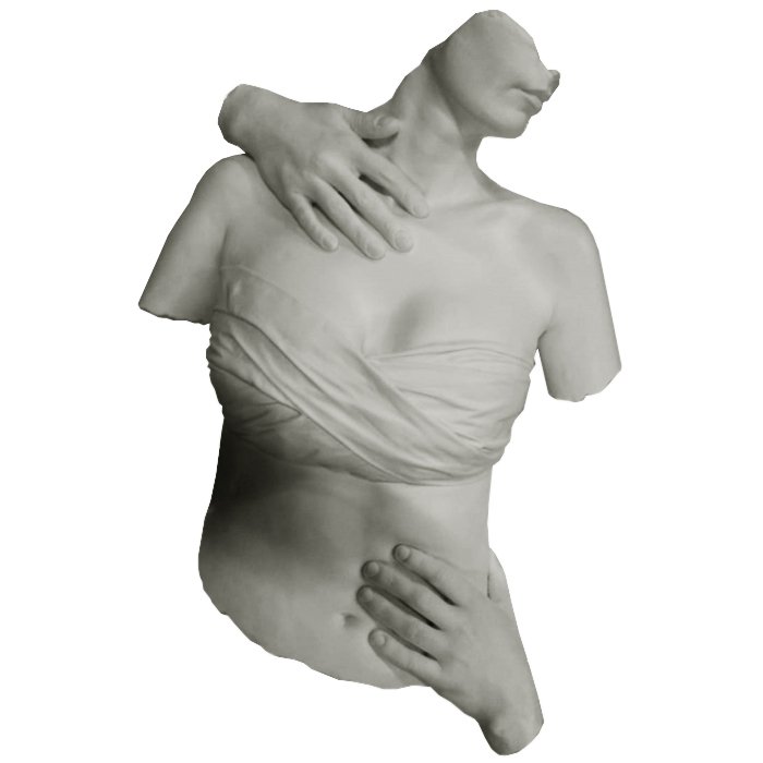 Бра Sculpture Female Torso Wall lamp Золотой Белый Бра Sculpture Female Torso Wall lamp Золотой Белый во Владивостоке | Loft Concept