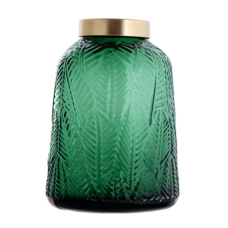 Ваза Emerald Vase Golden Throat high Изумрудный Глянцевое золото Ваза Emerald Vase Golden Throat high Изумрудный Глянцевое золото во Владивостоке | Loft Concept