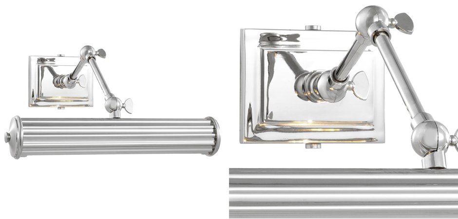 Бра Eichholtz Wall Lamp Luca S Nickel Бра Eichholtz Wall Lamp Luca S Nickel - Loft-Concept во Владивостоке